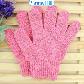 S.H ถุงมืออาบน้ำ ถุงมือขัดผิวอาบน้ำ ขจัดเซลล์ผิวเก่า พร้อมส่ง Glove-style bath towel