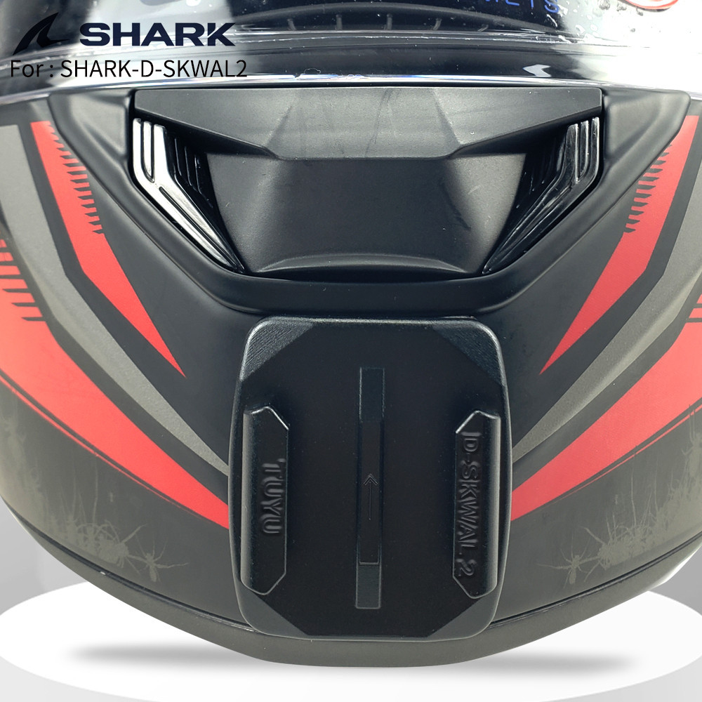 อุปกรณ์เสริมเมาท์ยึดหมวกกันน็อคอลูมิเนียม สําหรับ Shark race R GP SPARTAN-GT D-SKWAL2 GoPro Insta360 Dji