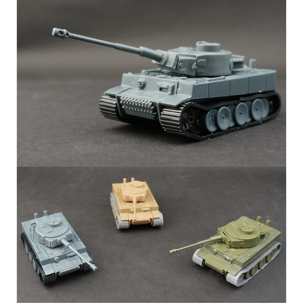 ของสะสมเด็ก โมเดลรถถังสงครามโลก 4D Model Tank บล็อกโมเดลรถถังประกอบ