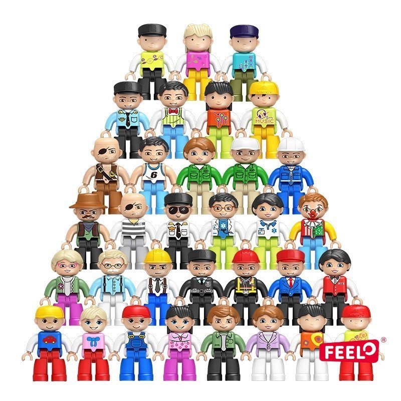 FEELO Model Blocks โมเดลหุ่น ตัวต่อขนาดใหญ่