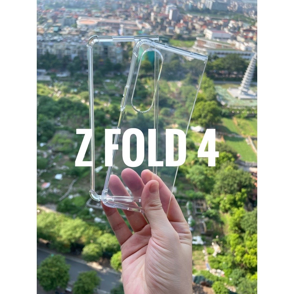 Samsung Galaxy Z Fold 4, Z Fold 4 5G เคสใส กันกระแทก 4 มุม (TPU)