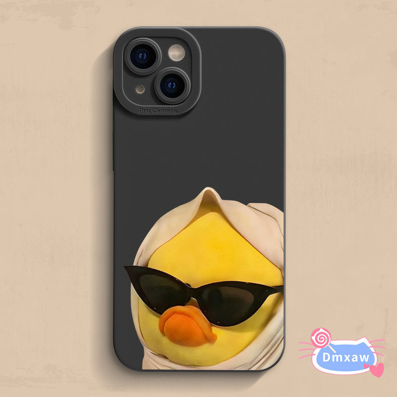 เคสโทรศัพท์มือถือ ซิลิโคนนิ่ม ลายเป็ดสีเหลืองน่ารัก แฟชั่น สําหรับ OPPO Realme 11 10 9 Pro Plus 9i 8 Pro 8 V13 5G