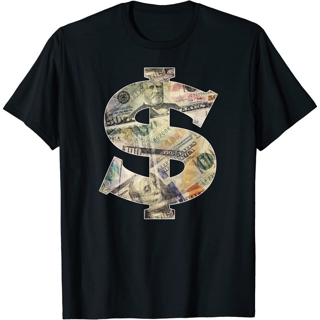 New Dollar Sign Cool Money Design Great Idea Premium Fashion Men T-Shirt