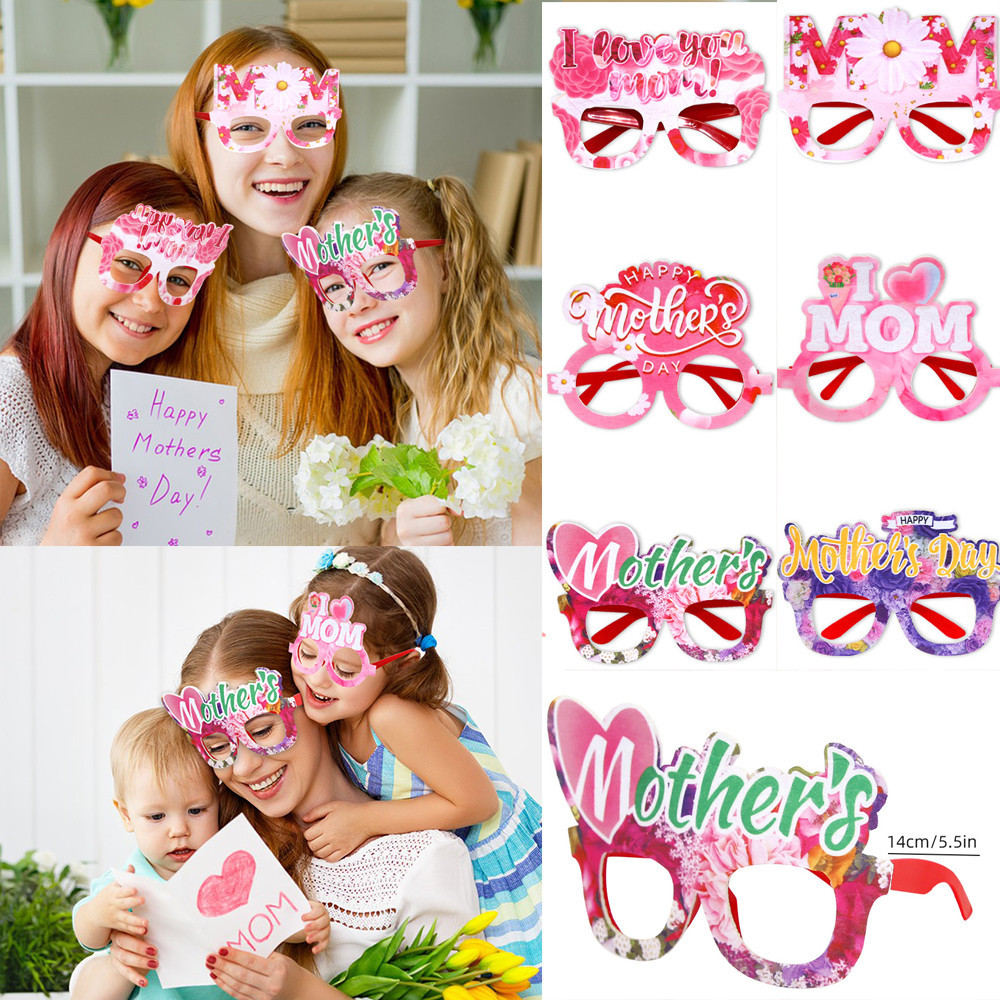 Happy Mother ́s Day พร็อพถ่ายรูป สําหรับผู้ใหญ่ เด็ก