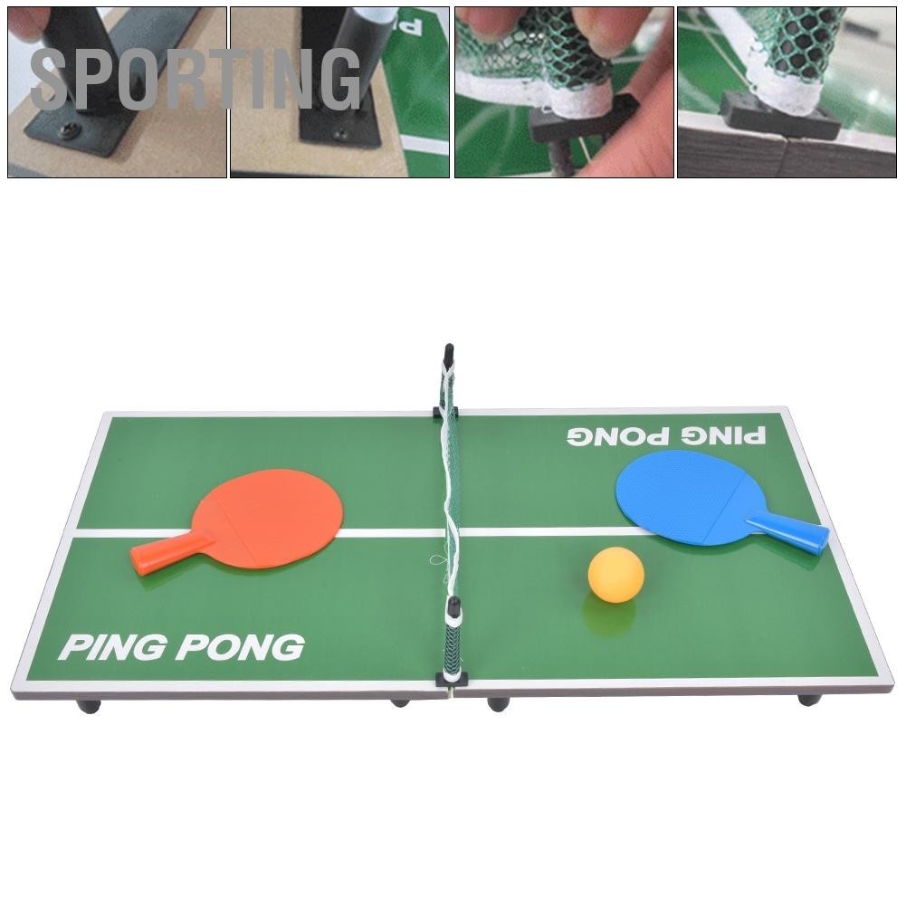 Sporting ในร่มมินิปิงปองตารางเกมพับปิงปองโต๊ะผู้ปกครองเด็กความบันเทิงของเล่น