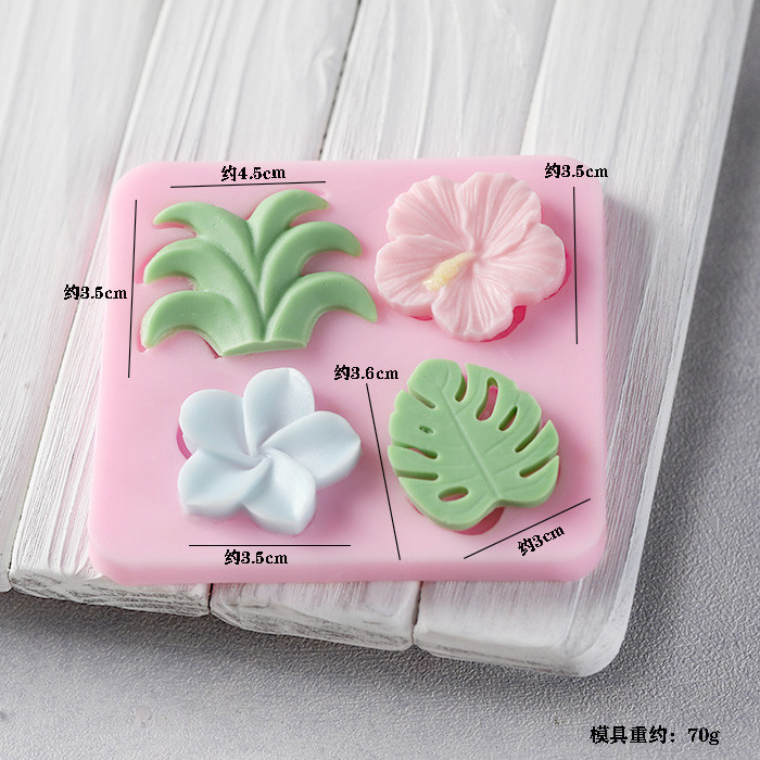 ถาดแม่พิมพ์ซิลิโคน รูปดอกพลัม ดอกซากุระ สําหรับตกแต่งเค้ก สบู่ มูส ช็อคโกแลต ขนมหวาน - รูปที่ 5