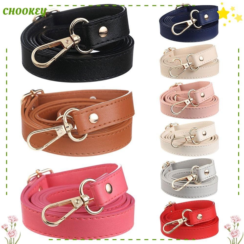 Chookey สายสะพายกระเป๋า หนัง 130 ซม. ปรับได้ แบบเปลี่ยน สําหรับผู้หญิง
