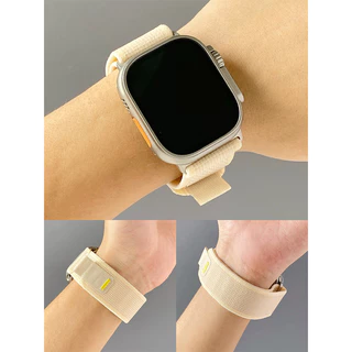 สายไนล่อน Trail Loop สำหรับ Iwatch Series 11 10 9 8 7 6 5 4 Ultra/SE 3 2 49 มม. 46มม. 45 สมาร์ทวอทช์ 38 40 มม. 41 มม. 42