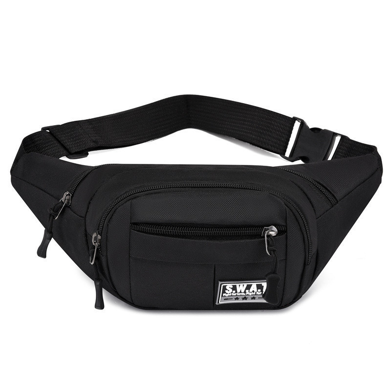 (w41)กระเป๋าคาดอก ผ้าแคนวาสหนา ลายSWAT มีหลายช่อง vgetbag