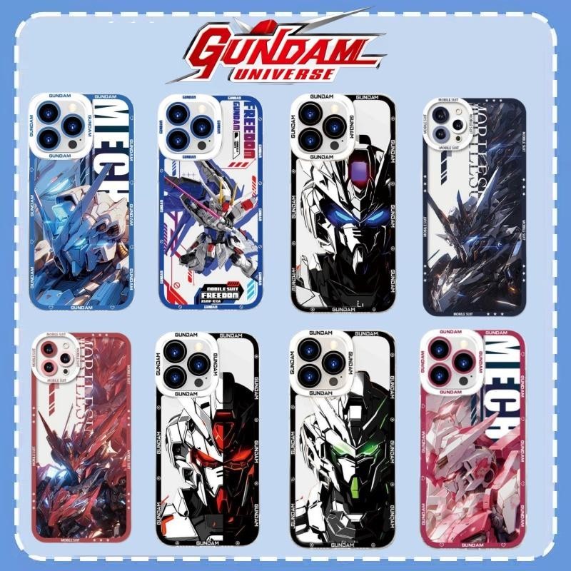 เคสโทรศัพท์มือถือ TPU ใส กันกระแทก ลายการ์ตูนอนิเมะกันดั้ม เอปยอน สําหรับ Samsung Galaxy A14 A13 4G A05 A05S S23 S21 S24 Plus Ultra S23FE S21FE