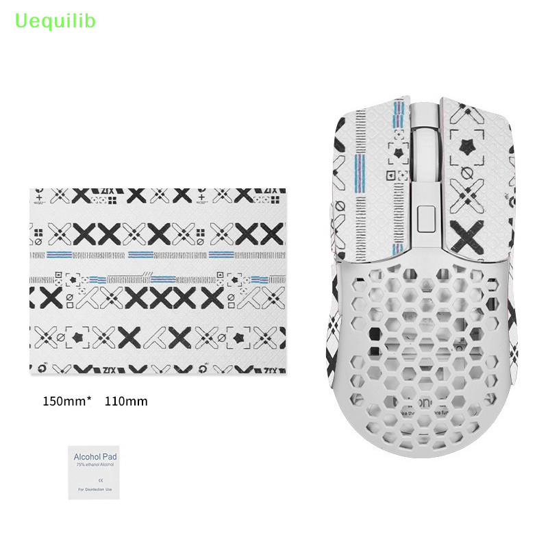 Uequilib เทปสติกเกอร์ติดเมาส์เล่นเกม ไร้สาย กันลื่น กันเหงื่อ ทนต่อการเสียดสี ขนาด 15*11 ซม. สําหรับคอมพิวเตอร์ แล็ปท็อป DIY