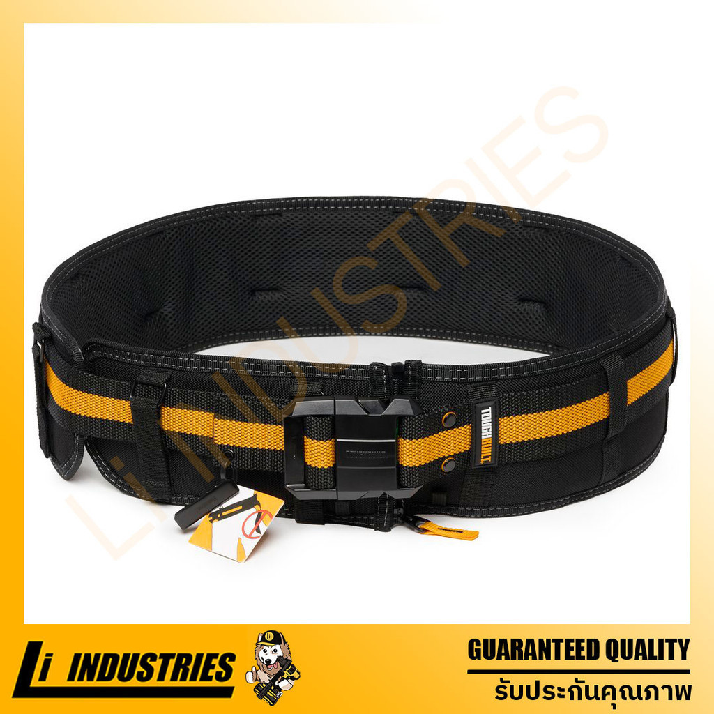 TOUGHBUILT เข็มขัดบุนวมหัวเข็มขัดสำหรับงานหนัก / พยุงหลังพิเศษ TB-CT-41P