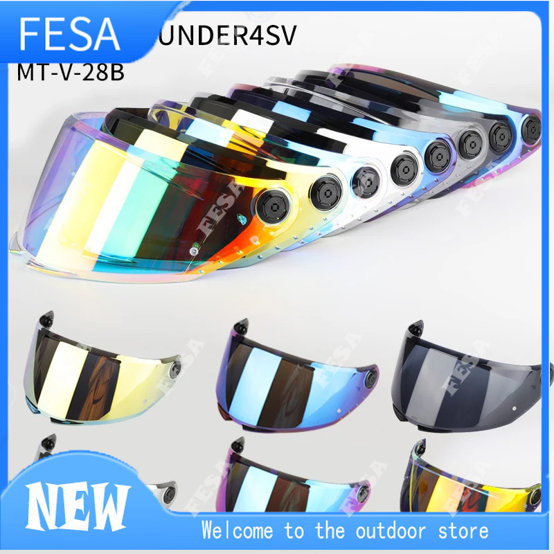ที่บังแดดหมวกกันน็อค สําหรับ THUNDER 4 SV ป้องกันรังสียูวี MT-V-28B