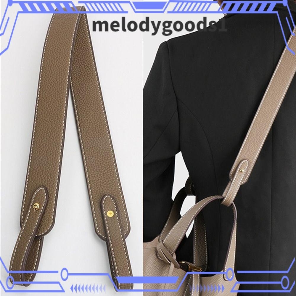 Melodygoods1 สายคล้องกระเป๋า หนัง PU สีพื้น ปรับได้ แบบเปลี่ยน สําหรับกระเป๋าสะพายไหล่ กระเป๋าถือ เข็มขัดผู้หญิง