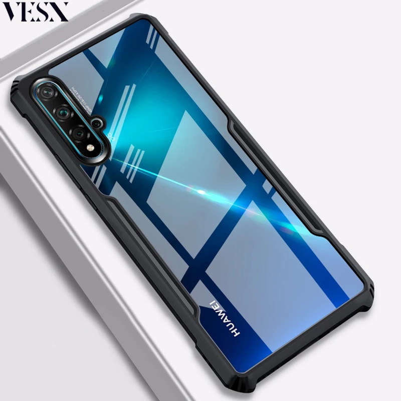 อะคริลิคโปร่งใสเกราะกันกระแทกสําหรับ Huawei P40 P30 Nova 7i 6 SE 4E Y7a Y6p Y7p Y9 Y5 Y7 Y6 Prime 4G