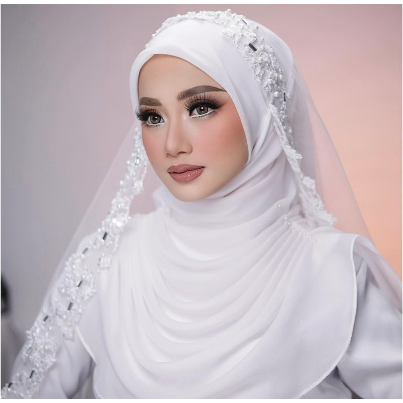 Drapery Instant Hijab Malaysia Veil Ceruty Hijab Ramadan Eid