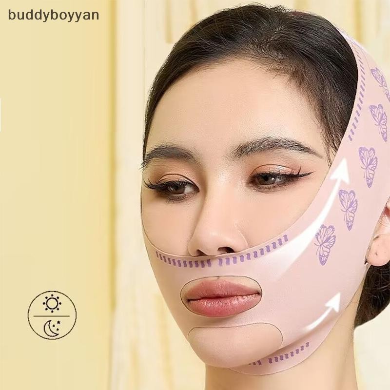 Bbth Face Bands Breathable V Face Band Cheek Lift Up Anti Wrinkle Face Thin Mask ลดคางคู่ V-Line Shaping Bandage Vary