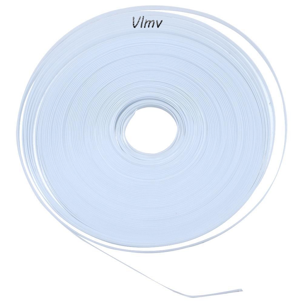 Vlmv 1 ม้วน 50 หลาโพลีเอสเตอร์ Boning, 8 มม.โพลีเอสเตอร์เย็บ Boning, Poly Garment อุปกรณ์เสริมผ้าฝ้า