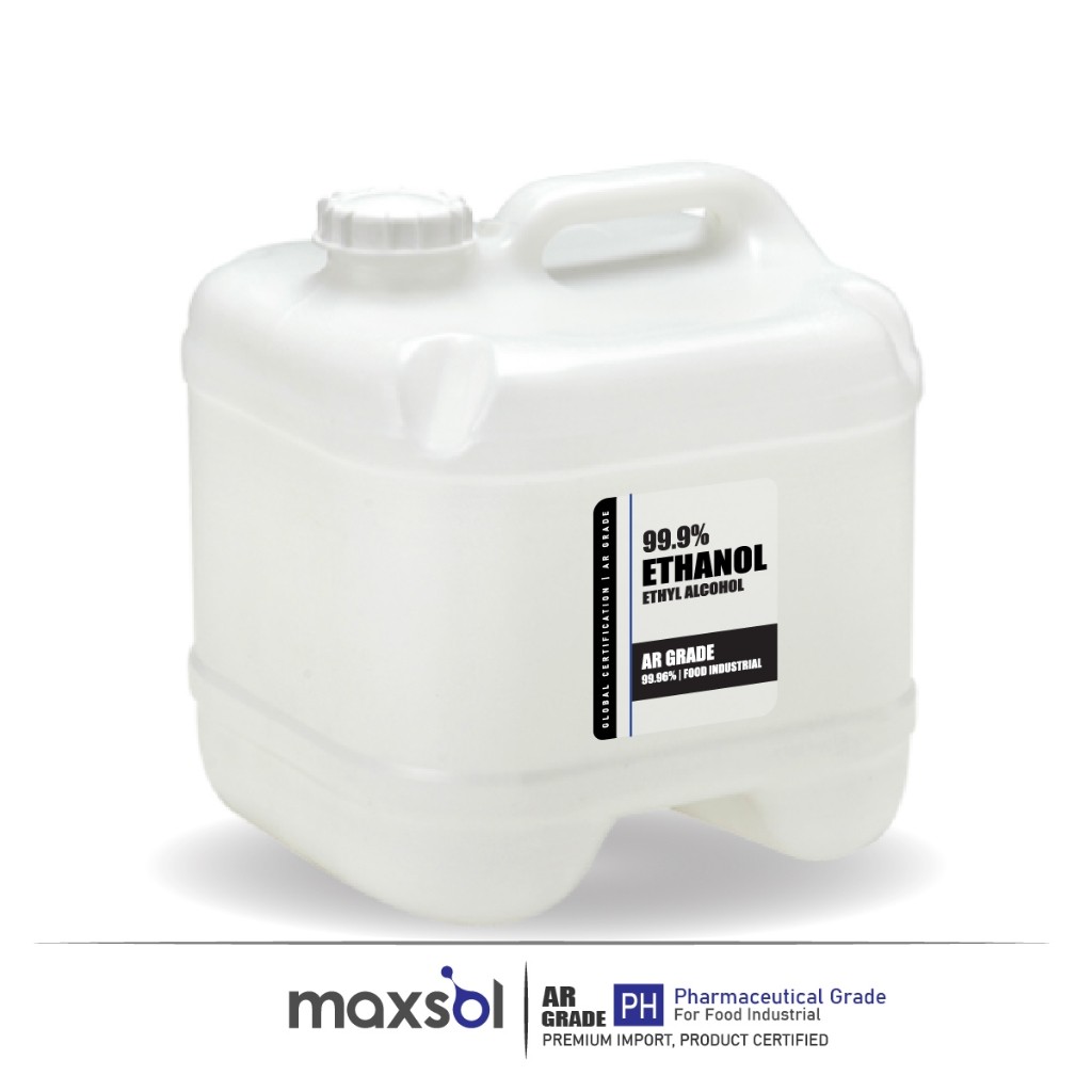 [20L] Pure Ethyl Alcohol 99.9% : Ethanol [AR Grade] เอทิลแอลกอฮอล์บริสุทธิ์ 99.9%