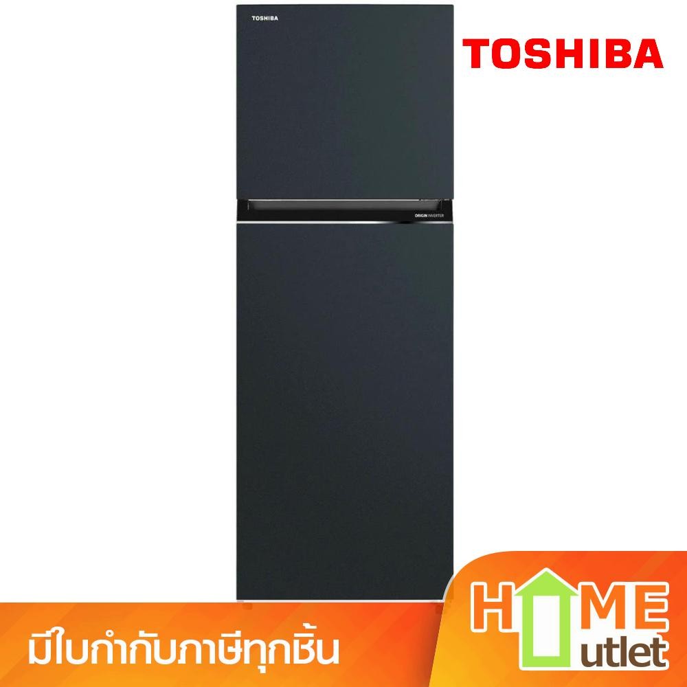 TOSHIBA ตู้เย็น 2ประตู 11.9 คิว ระบบ Inverter สีเทา รุ่น GR-RT466WE-PMTH(52) (23836)