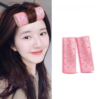ลูกกลิ้งผมแบบมีกาวในตัวขนาดใหญ่ Hairdressing DIY Curler เครื่องมือเสริมความงามผม