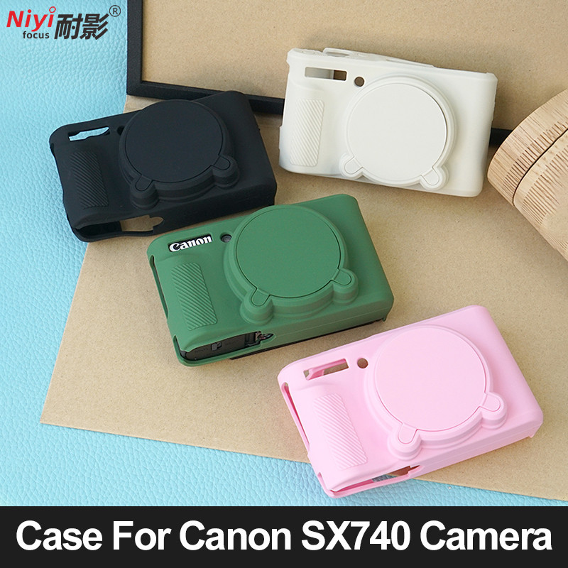 เคสกระเป๋าซิลิโคน ป้องกันรอย สําหรับกล้อง Canon EOS R6 R5 R RP SX740 R50 R100 EOS SX740 R6 EOSR6 EOS