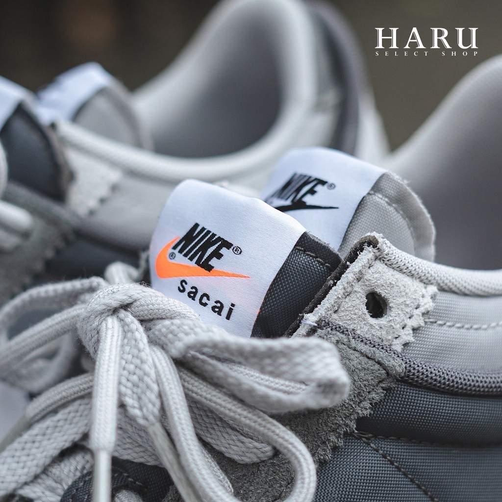 [HAru] ของแท้ % Sacai x Nike Cortez 4.0 NIKE ผ้าใบน้ำหนักเบา รองเท้า true