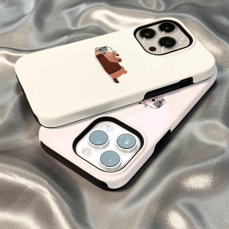 ใช้ได้กับ iphone 15Promax 14 13 12pro 11 14plus xsmax XR 7 8plustwo-in-one เคสแข็งเคสโทรศัพท์หล่นทน 