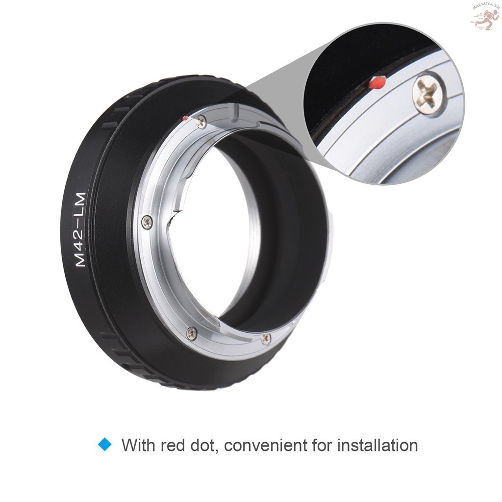 Hallya M42 -LM แหวนอะแดปเตอร์เลนส์กล้อง แบบเปลี่ยน สําหรับ M42 Screw Mount Lens to Leica Camera M240 M240P M262 M3 M2 M1 M4 M5 M6 MP M7 M8 M9 M9-P M Monochrom M-E M M-P M10 M-A