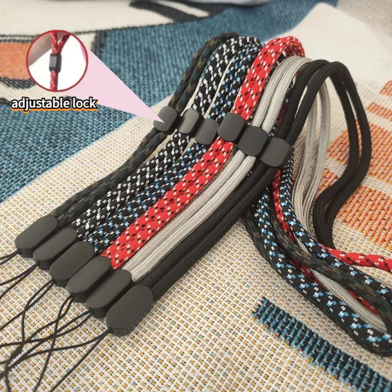 สายโทรศัพท์/phone strap/สายคล้องโทรศัพท์มือถือ แบบยาว ปรับความยาวได้ สําหรับกล้องโทรศัพท์มือถือ บัตรพนักงาน บัตรประจําตัวนักเรียน/ขายส่ง