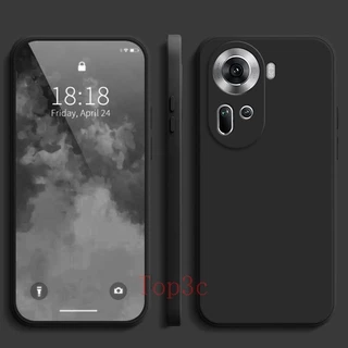 เคส OPPO Reno 11 5G 11 Pro 5G 8 5G 8z 5G 7Z 5G 8T 5G 7 10 Pro 5G เคสโทรศัพท์มือถือ ซิลิโคน กันกระแทก สีพื้น สําหรับ YT