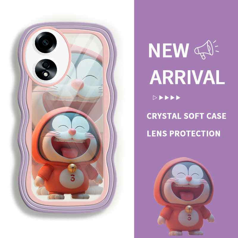 สําหรับOppo A58 4GสําหรับOppoA58 OPOP 0PP0 A58 OPปลอกHP Softcase Kesing Lucuโทรศัพท์Cesing Soft Cass