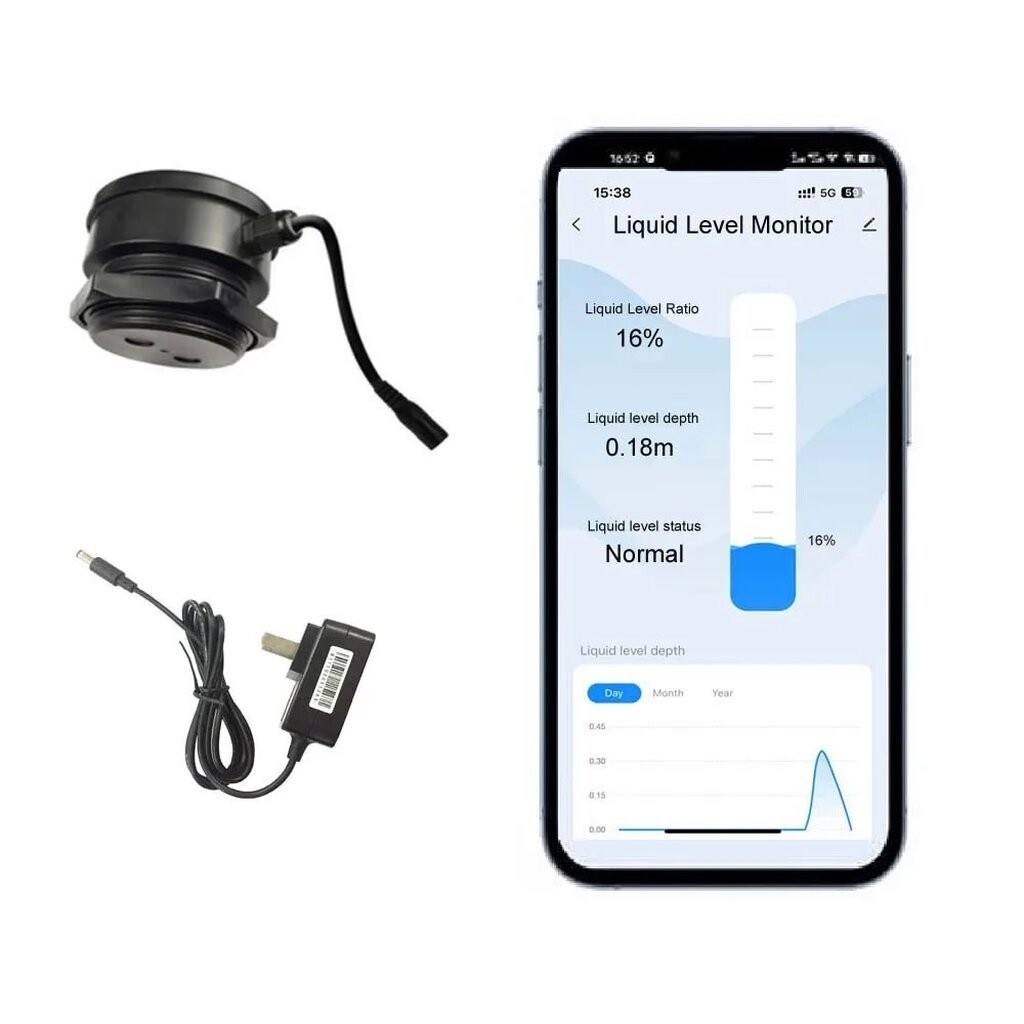 Tuya เซ็นเซอร์วัดระดับน้ำ (Level Sensor) เชื่อมเข้าแอป ดูระดับน้ำได้ผ่านแอป มีทั้ง Wi-Fi หรือ Zigbee รูปที่ 8