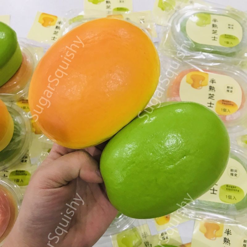 ของเล่นบีบสกุชชี่บีบสกุชชี่ คาราเมล มัทฉะ บีบสกุชชี่ ขนาดเล็ก