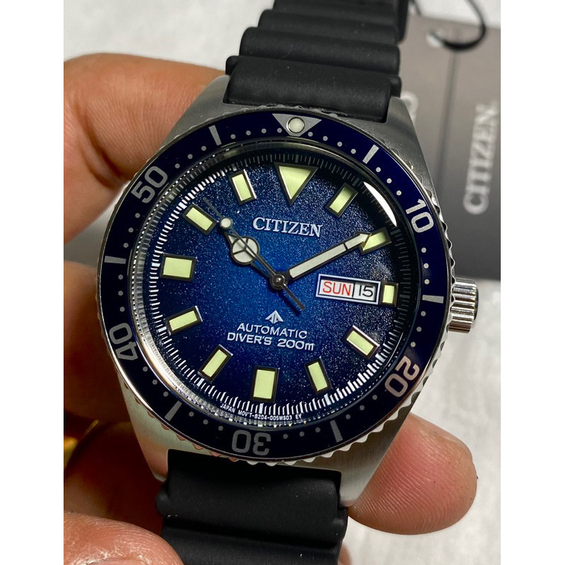 นาฬิกาข้อมือ Citizen Automatic Diver’s 200M NY0129-07L