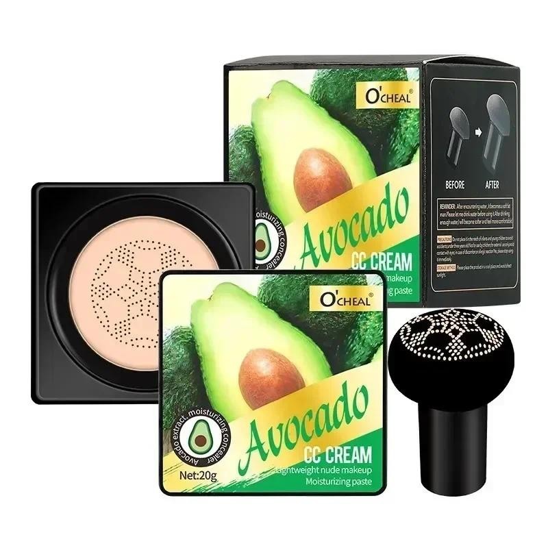 Surprised Foundation หัวเห็ด Air Cushion CC ครีมกันน้ํา Brighten Foundation ครีมผู้หญิงฐานแต่งหน้าเกาหลี