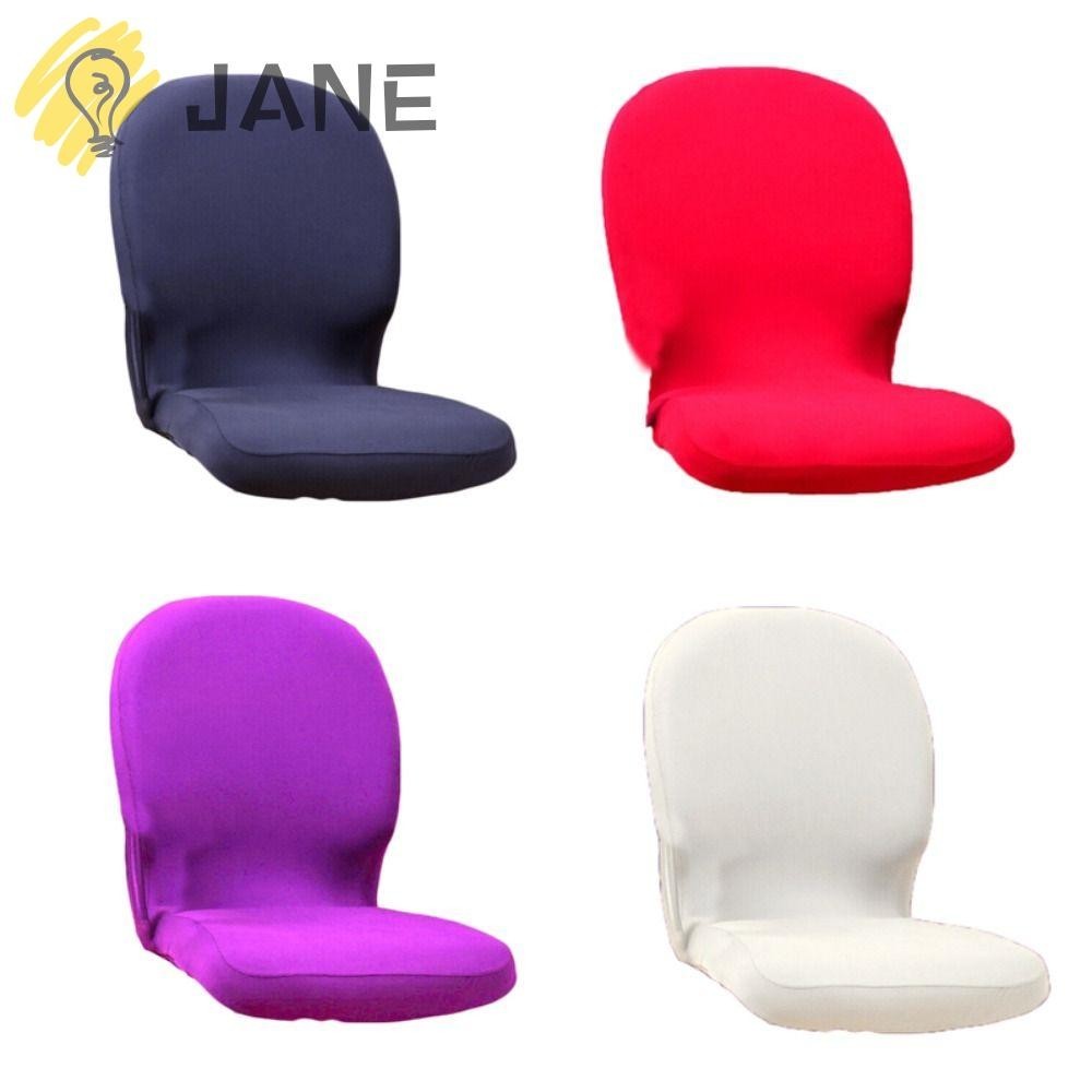 Jane ผ้าคลุมเก้าอี้คอมพิวเตอร์ กันสกปรก ซักล้างได้ ถอดออกได้ สําหรับสํานักงาน
