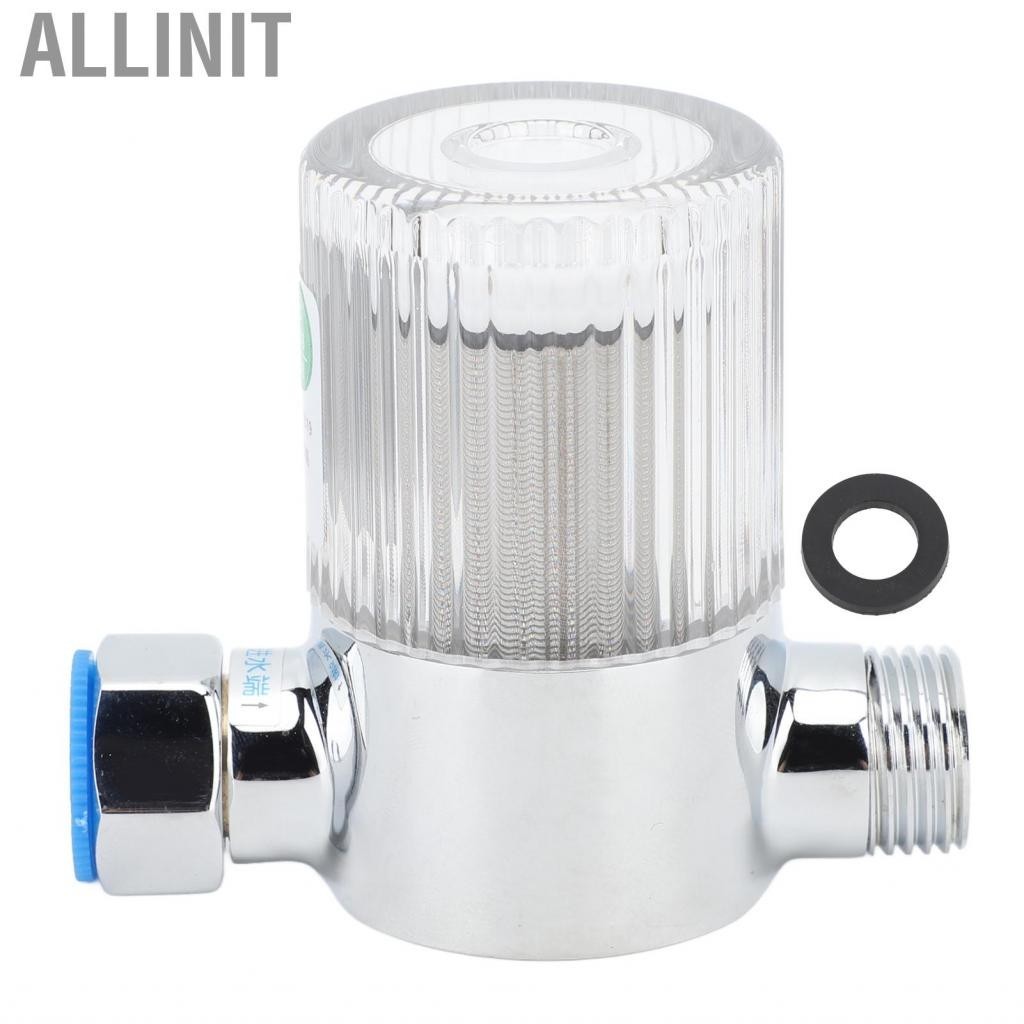 Allinit นำกลับมาใช้ใหม่ได้ 40 ไมครอน Spin Down Sediment Filter Water Pre
