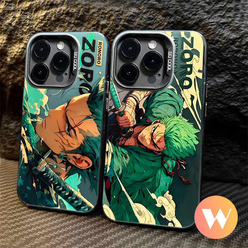 เคสโทรศัพท์มือถือ ลายวันพีช Zoro สําหรับ Infinix Smart 8 Pro Plus HD 7 6 Tecno Spark GO 2024 GO 2023 20 10 Pro 20C Camon 20 Hot 40i 30i 9 10 30 11 Play Note 12 G96 10 30 Pro เคสเลนส์โลหะ
