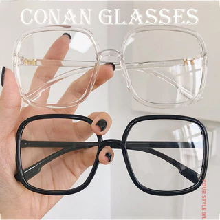 👓เกาหลีรุ่นแฟชั่นสายตาสั้นแว่นตา 👓 0 ° ~ 600 °องศาชายและหญิง ป้องกันแสงสีฟ้า แว่นตาสายตาสั้น กรอบแว่นตา Super Light Square ขนาดใหญ่ 099