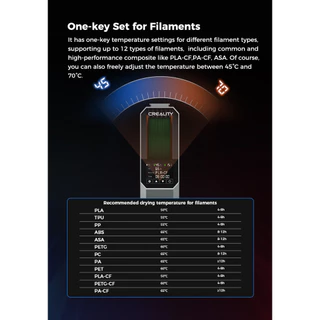 Creality SpacePi Filament Dryer Plus Space Pi V2 เครื่องอบเส้นพลาสติก Filament Dry Box
