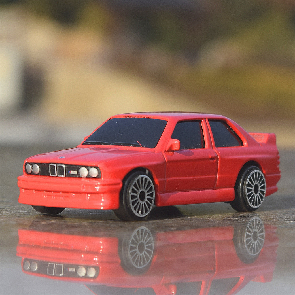 ◆โมเดลรถยนต์ 1/64 BMW 1988 BMW 3 Series M3 E30◆ins汽车模型 美驰图1/64宝马1988年款BMW 3系 M3 E30合金汽车模型复古老爷跑车