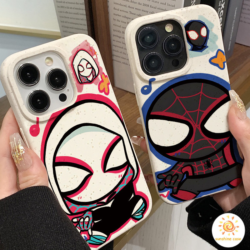 ส่วนลด เคสโทรศัพท์มือถือคู่รักลายแมงมุม สำหรับไอโฟน 11