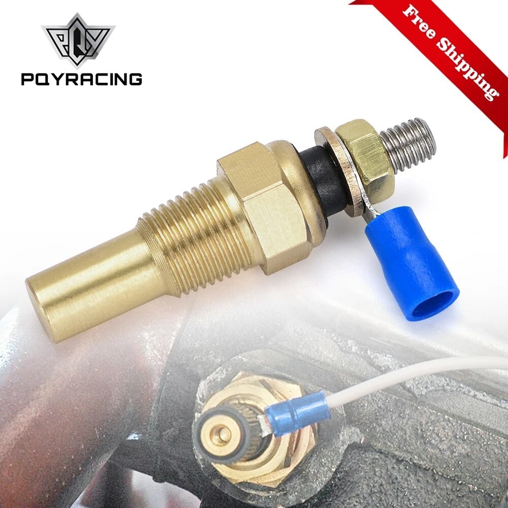 Free shipping 12V Racing Car meter Oil Temp Sensor & Water temp Sensor 1/8 NPT