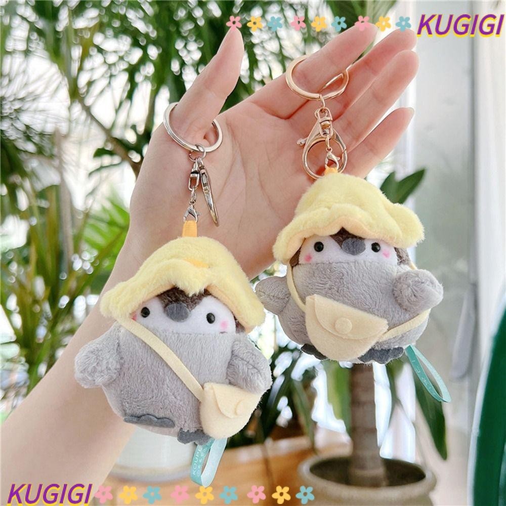 Kugigi พวงกุญแจ จี้ตุ๊กตาเพนกวินน่ารัก เหมาะกับผู้ชาย และผู้หญิง สําหรับห้อยกระเป๋านักเรียน หมวก นักท่องเที่ยว