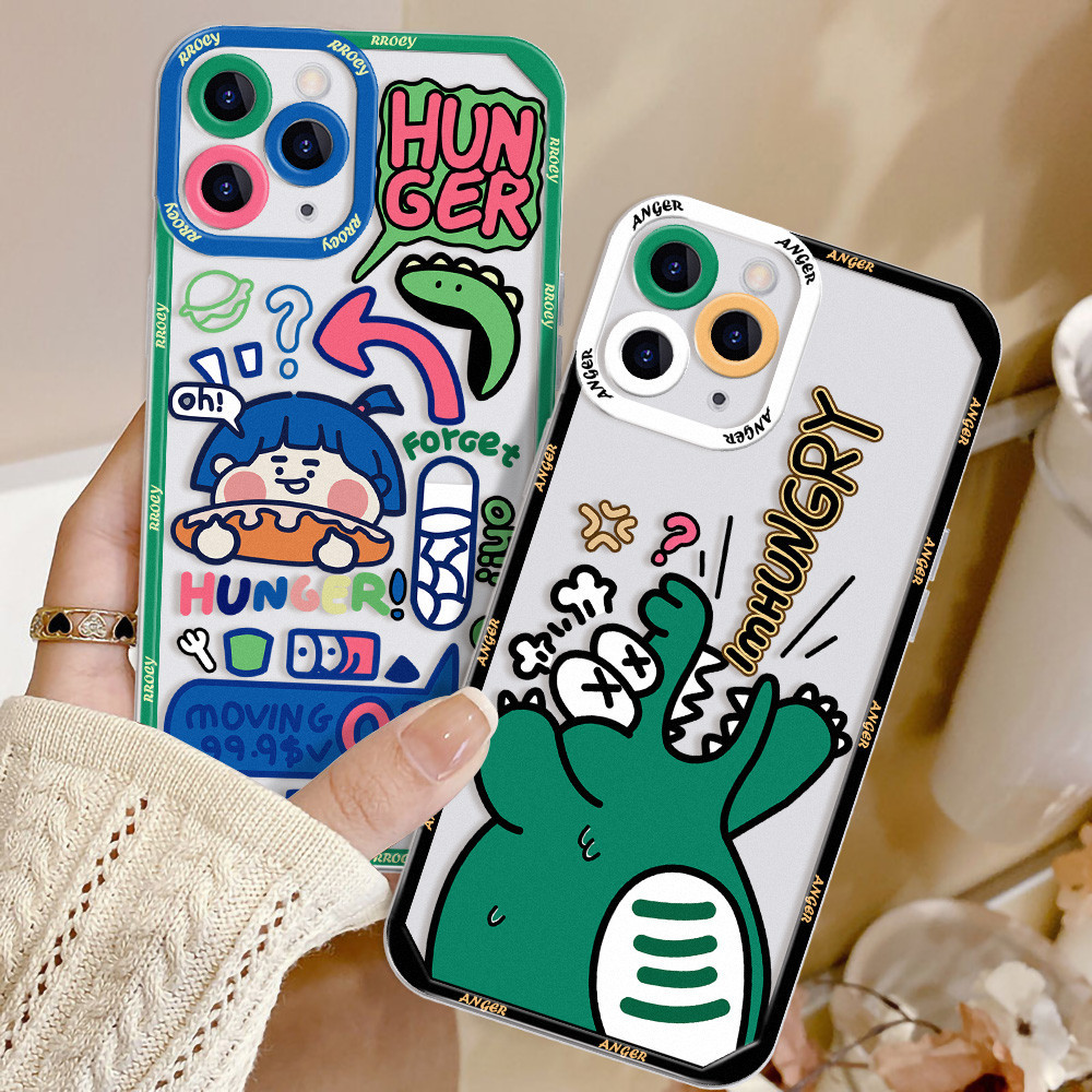 เคสโทรศัพท์มือถือ TPU เคส For Samsung S23 S24 Ultra A05S A12 A13 A14 A20 A30 A50S A21S A52S A54 A55 S21 S30 FE S22 Plus