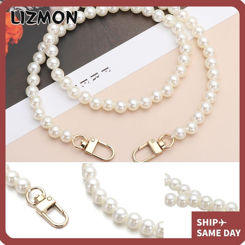 Lizmon สายคล้องกระเป๋า ประดับไข่มุก 13 ขนาด แบบเปลี่ยน DIY