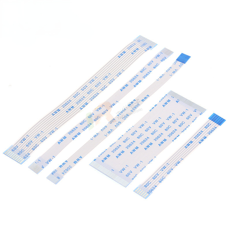 Ffc/fpc สายแบนแบบยืดหยุ ่ น 0.5/1.0 มม.4P 6P 8P 10P 12P 14P 16P 20P 24P 26P 28P 30P 34P 36P 40P AWM 