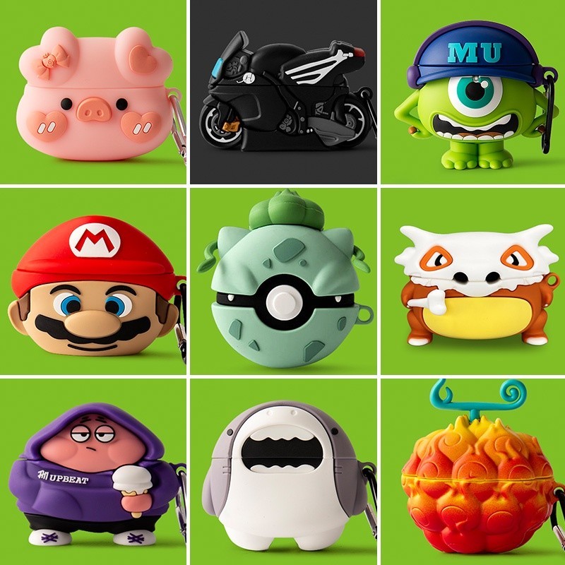 ใหม่ เคสหูฟัง 3D สําหรับ AirPods(3) AirPods3 AirPodsPro Caset 2021