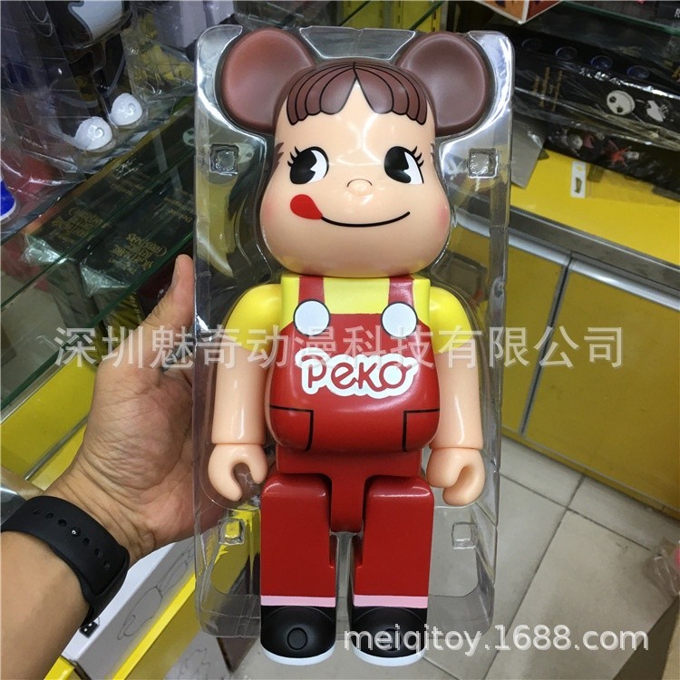 Brick Bear Brick Bear Violent Bear Milk Girl Graffiti Creative cross-border การเล่นแฟชั่น